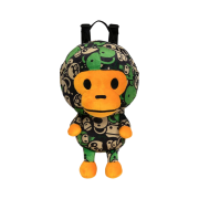 BAPE Baby Milo Plush Backpack Green