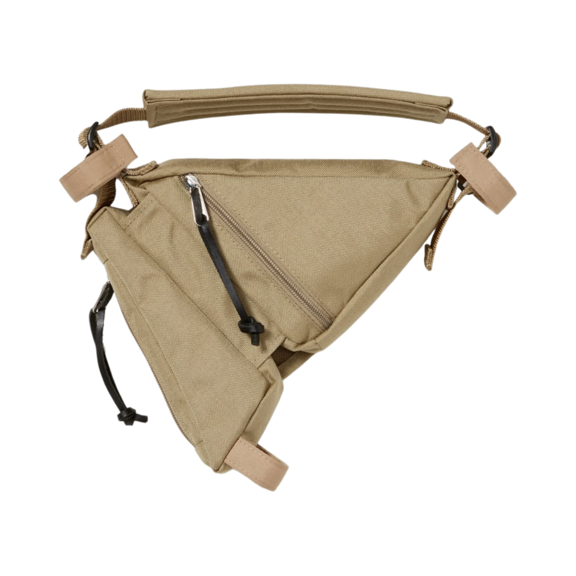A24SB03AE Auralee Nylon Saddle Bag Made By Aeta Beige