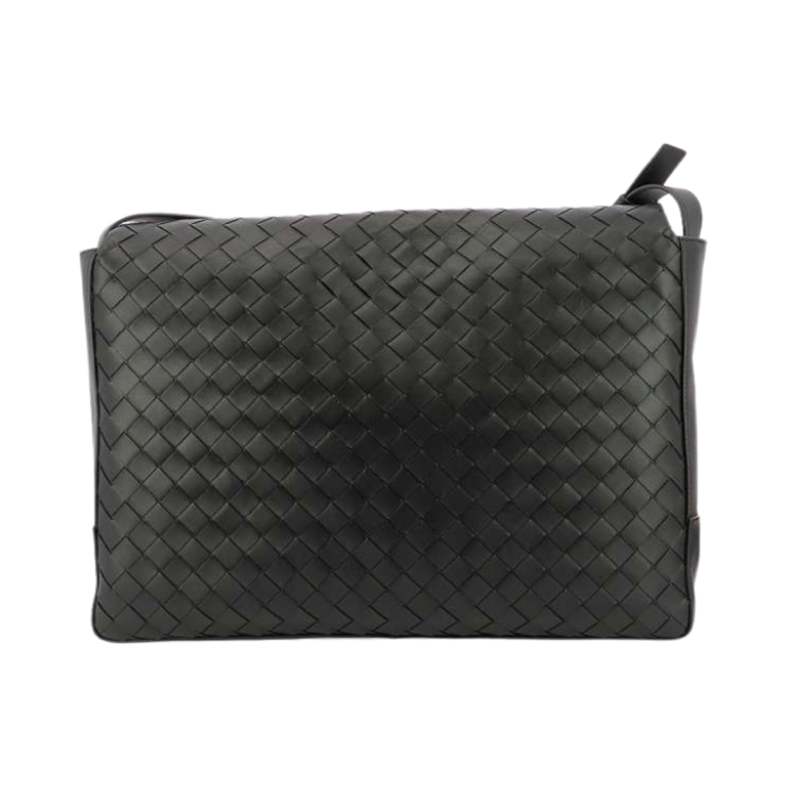 보테가 베네타 메신저 숄더백 블랙(Bottega Veneta Messenger Shoulder Bag Black) - 2