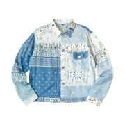 Kapital Gauze Bandana Patchwork PT 1st Jacket Saxphone