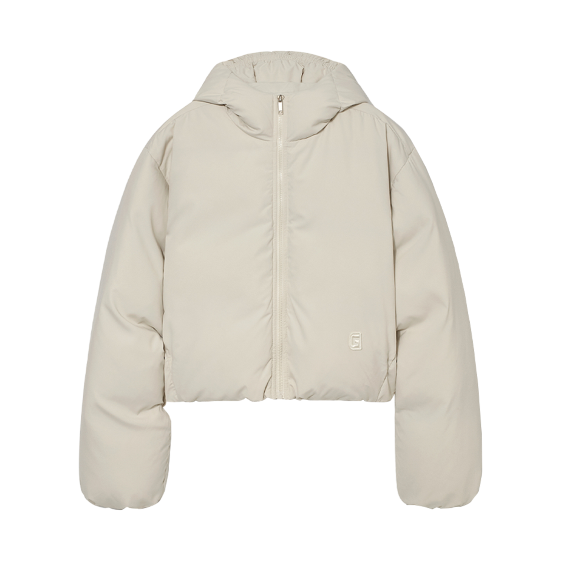 - (W) Glowny Bounderless Down Puffer Jacket Ivory