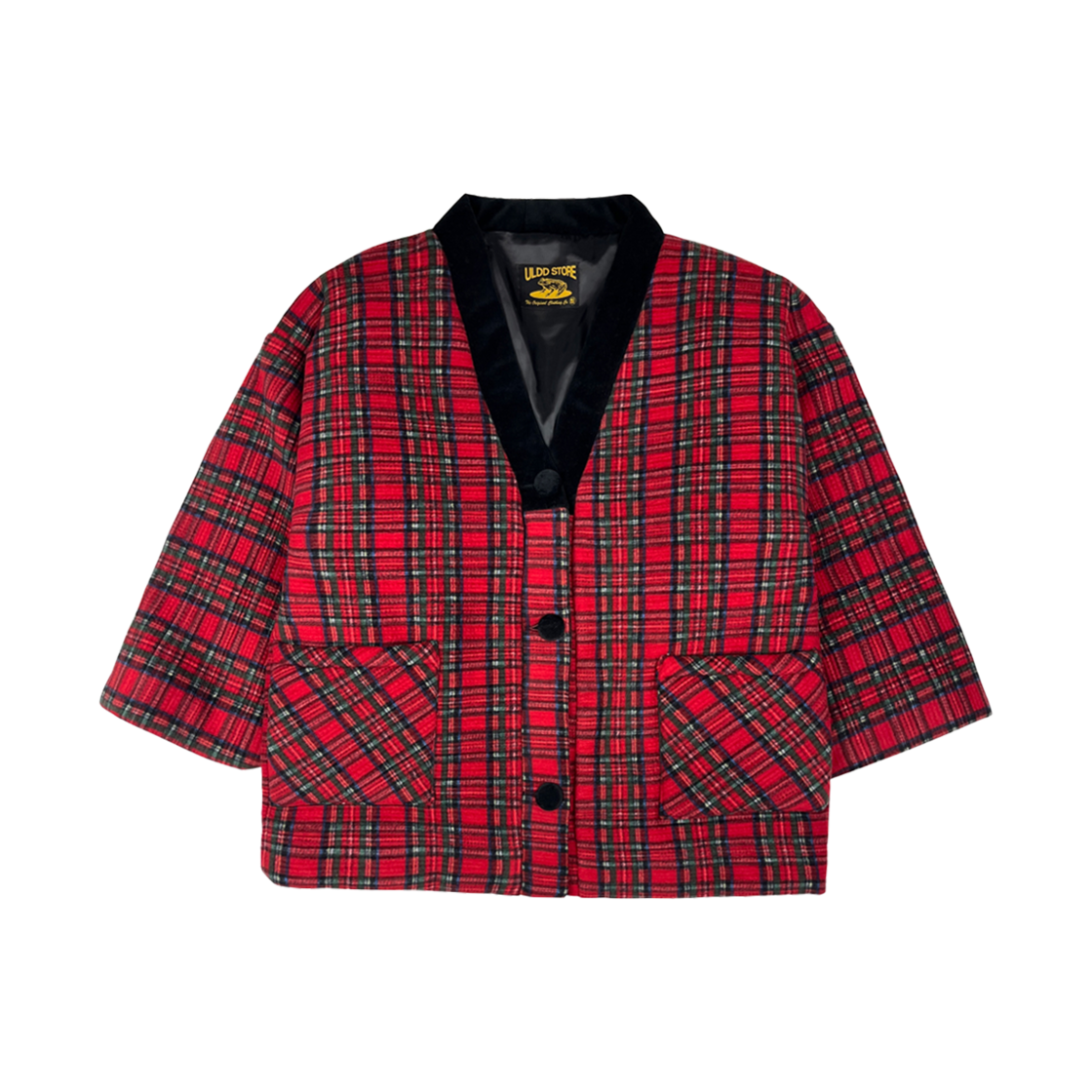 ULDDOG24OUTR ULDD Utdori Red Tartan Check