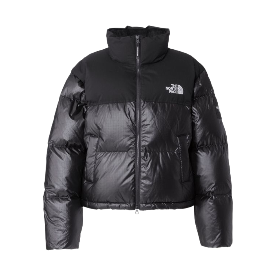 (W) 노스페이스 화이트 라벨 눕시 자켓 블랙((W) The North Face White Label Nuptse Jacket Black) - 1