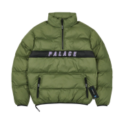 Palace Ruffer Puffer Jacket Green - 20FW