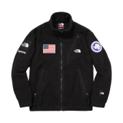 Supreme x The North Face Trans Antarctica Expedition Fleece Jacket Black - 17SS