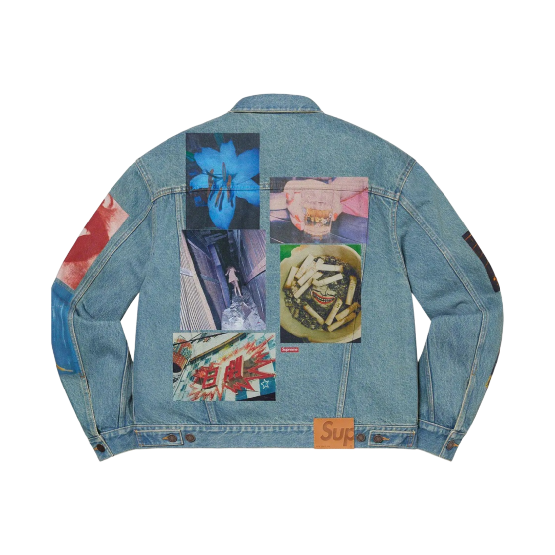 슈프림 x 모리야마 다이도 데님 트러커 자켓 블루 - 22SS(Supreme x Daido Moriyama Denim Trucker Jacket Blue - 22SS) - 2