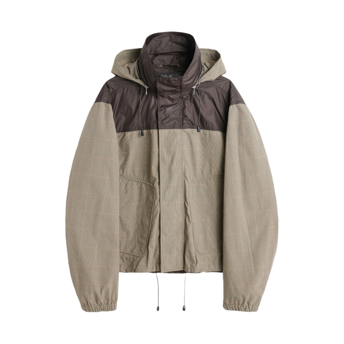 아워레가시 시가츠 북한산 체크 코듀라 코튼 자켓 베이지(Our Legacy Shigatsu Bukhansan Check Cordura Cotton Jacket Beige) - 1