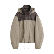 Our Legacy Shigatsu Bukhansan Check Cordura Cotton Jacket Beige