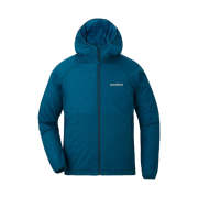 Montbell U.L. Stretch Wind Hooded Jacket Blue Green