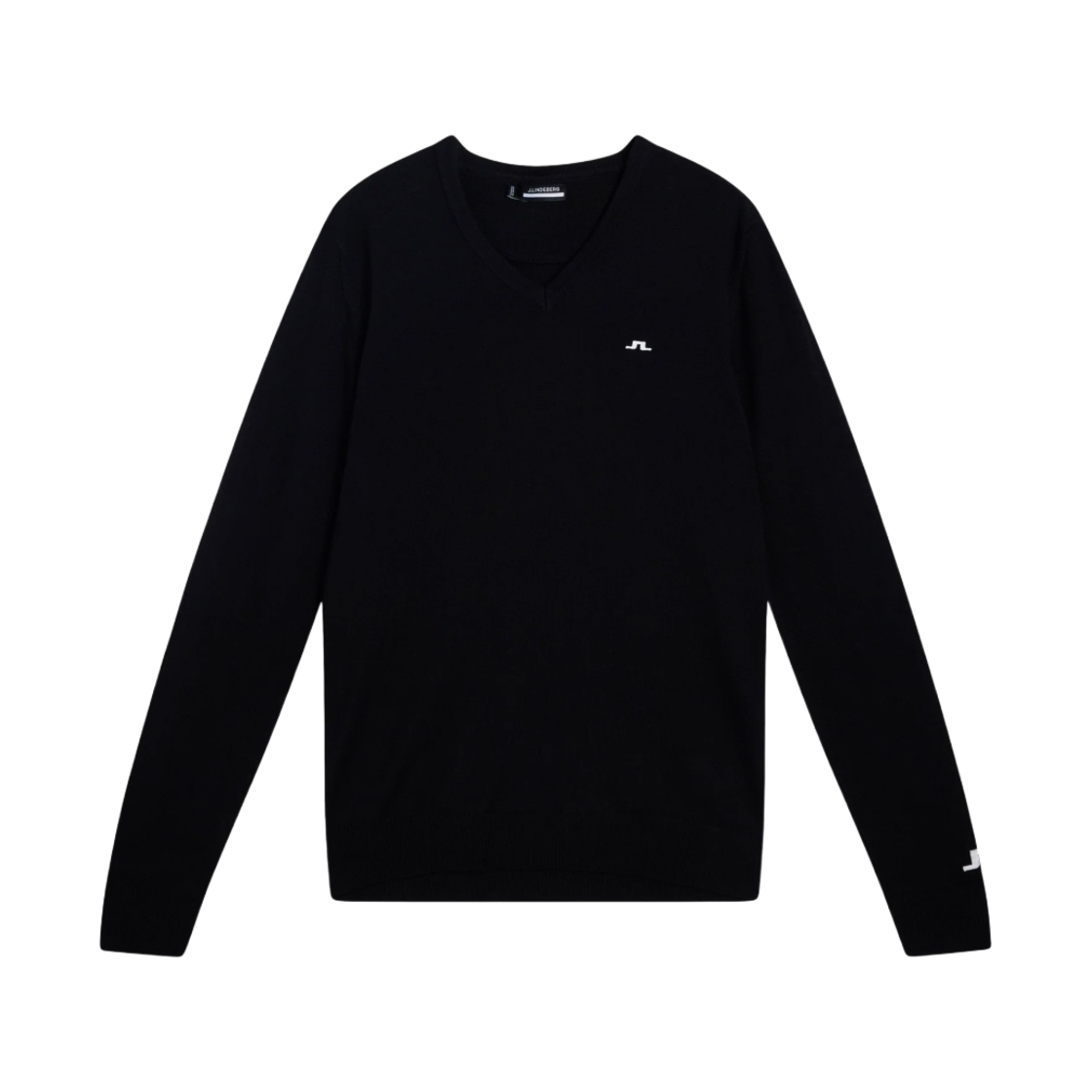 GMKW08072-9999 J.Lindeberg Lymann Knitted Sweater Black