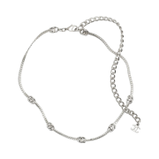 (W) Chanel Choker Metal & Silver