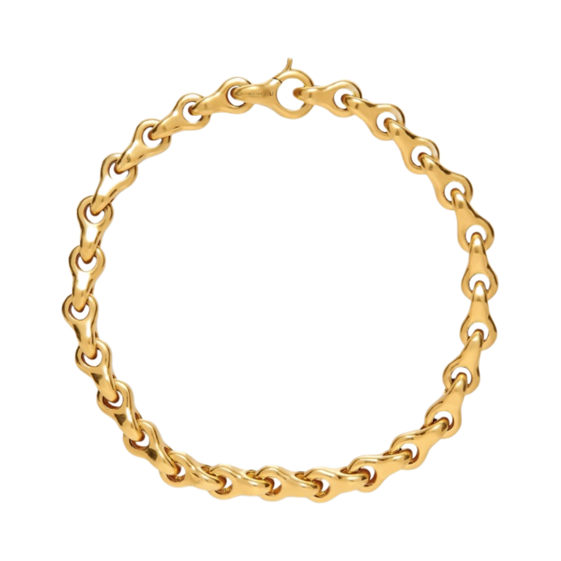 (W) 발렌시아가 볼드 네클리스 골드((W) Balenciaga Bold Necklace Gold) - 1