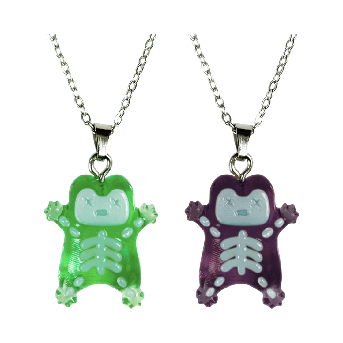 ULDDOG24NFRO ULDD Electrocuted Frog Necklace