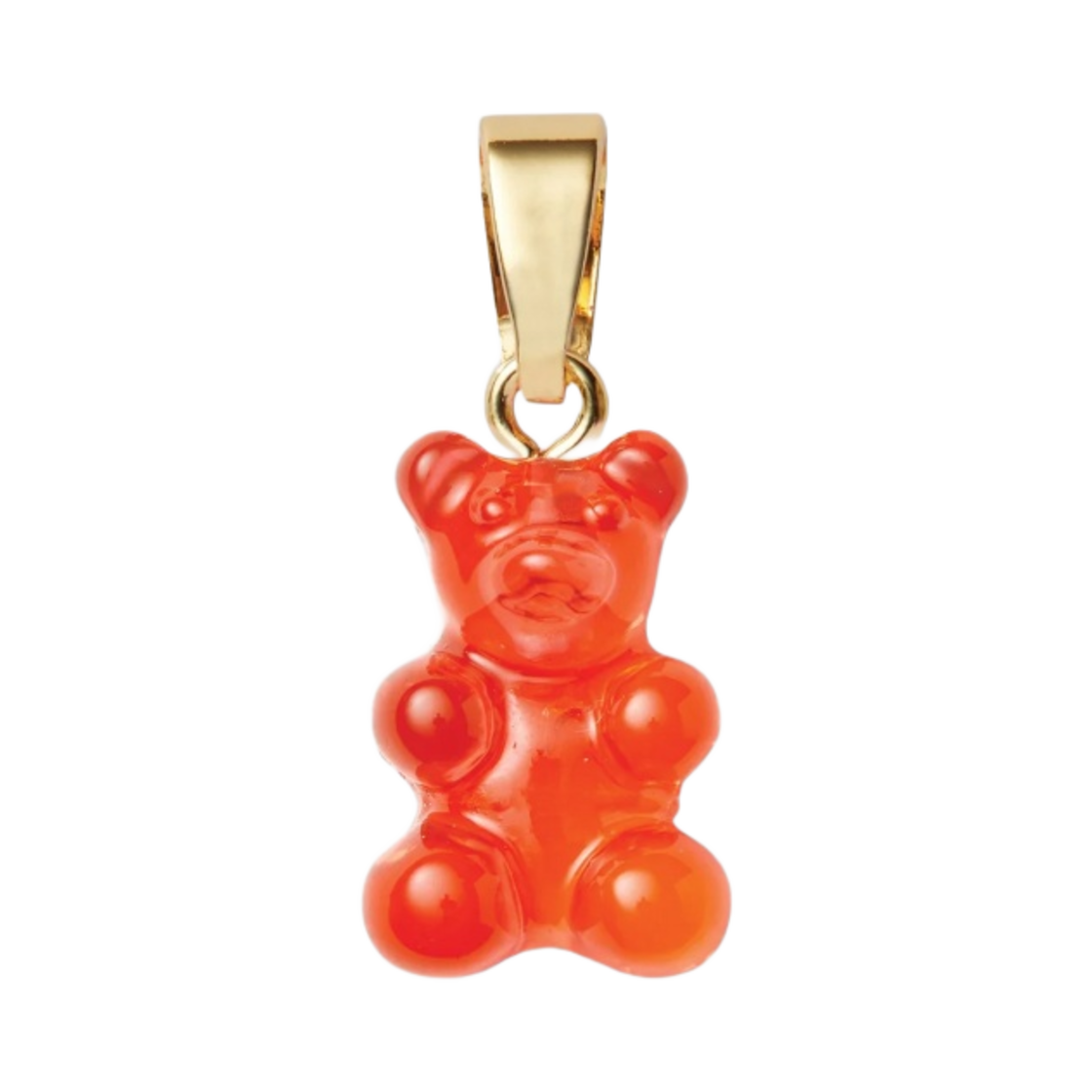 크리스탈 헤이즈 노스텔지아 베어 클래식 커넥터 골드 젤리 레드(Crystal Haze Nostalgia Bear with Classic Connector Gold Jelly Red)