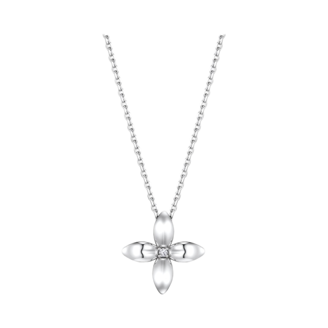 골든 듀 펄시피아 쁘띠2 펜던트 화이트 골드 (체인 제외)(Golden Dew Persipia Petite2 Pendant White Gold (Excluding chain))