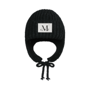 MUCENT Manon Knit Trooper Hat Black
