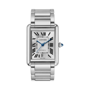Cartier Tank Must Watch Extra Large Automatic Steel Bracelet Steel