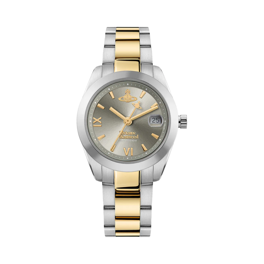 VV292GYSG (W) Vivienne Westwood Fenchurch 28mm Silver Rose Gold