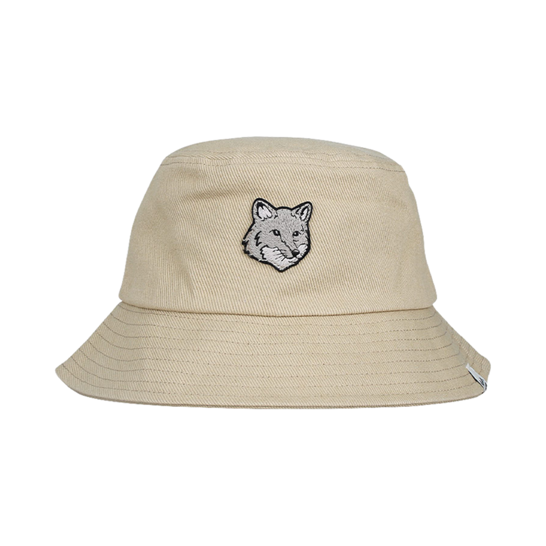 MM06114WW0096-P357 Maison Kitsune Bold Fox Head Bucket Hat Canvas
