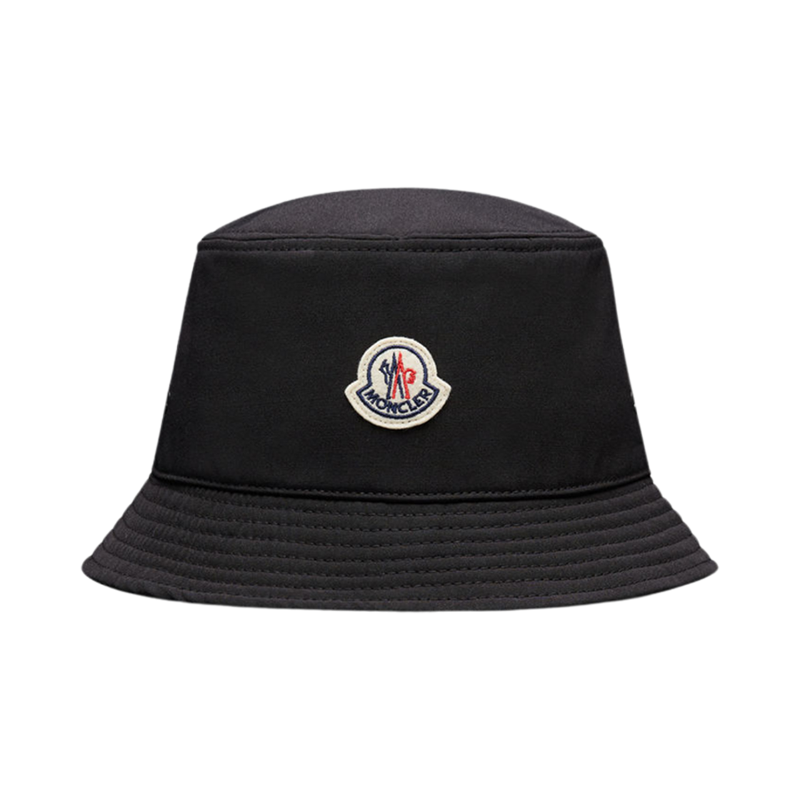 J2-093-3B00052-57843-999 (W) Moncler Canvas Bucket Hat Black - 24FW