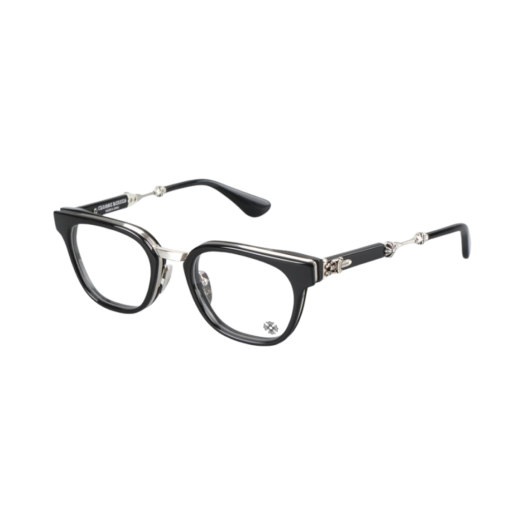 DUCKBUTTER-BK-SS Chrome Hearts Duck Butter Black Shiny Silver