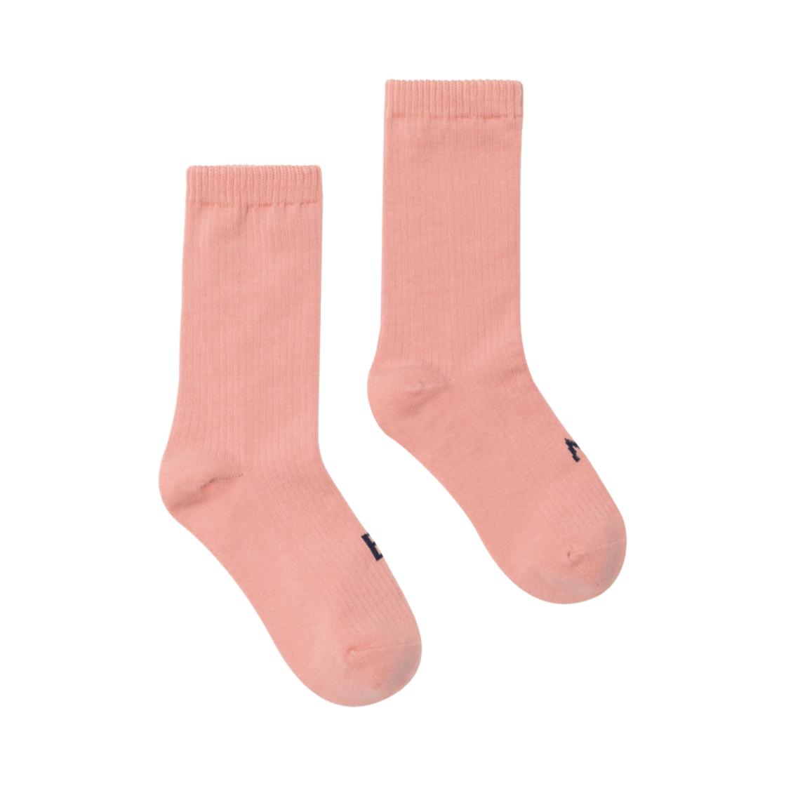 부디 무드라 립 앵클 삭스 코럴 핑크(Budhi Mudra Rib Ankle Socks Coral Pink)