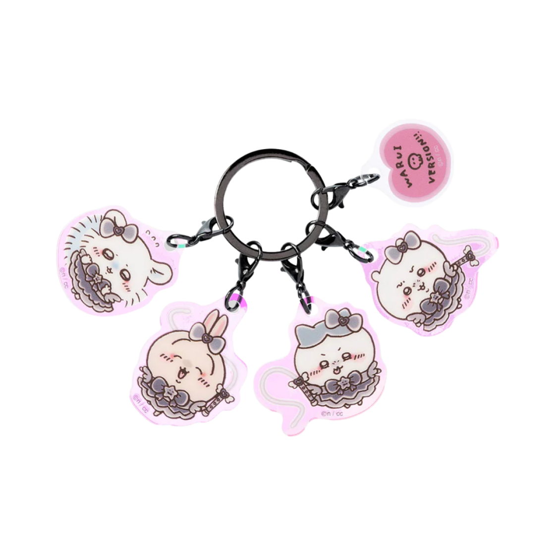 치이카와 매지컬 나쁜 버전 오로라 아크릴 키 홀더(Chiikawa Magical Bad Version Aurora Acrylic Key Holder) - 1