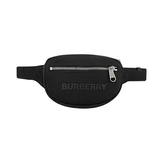 Burberry Canon Logo Nylon Belt Bag Black