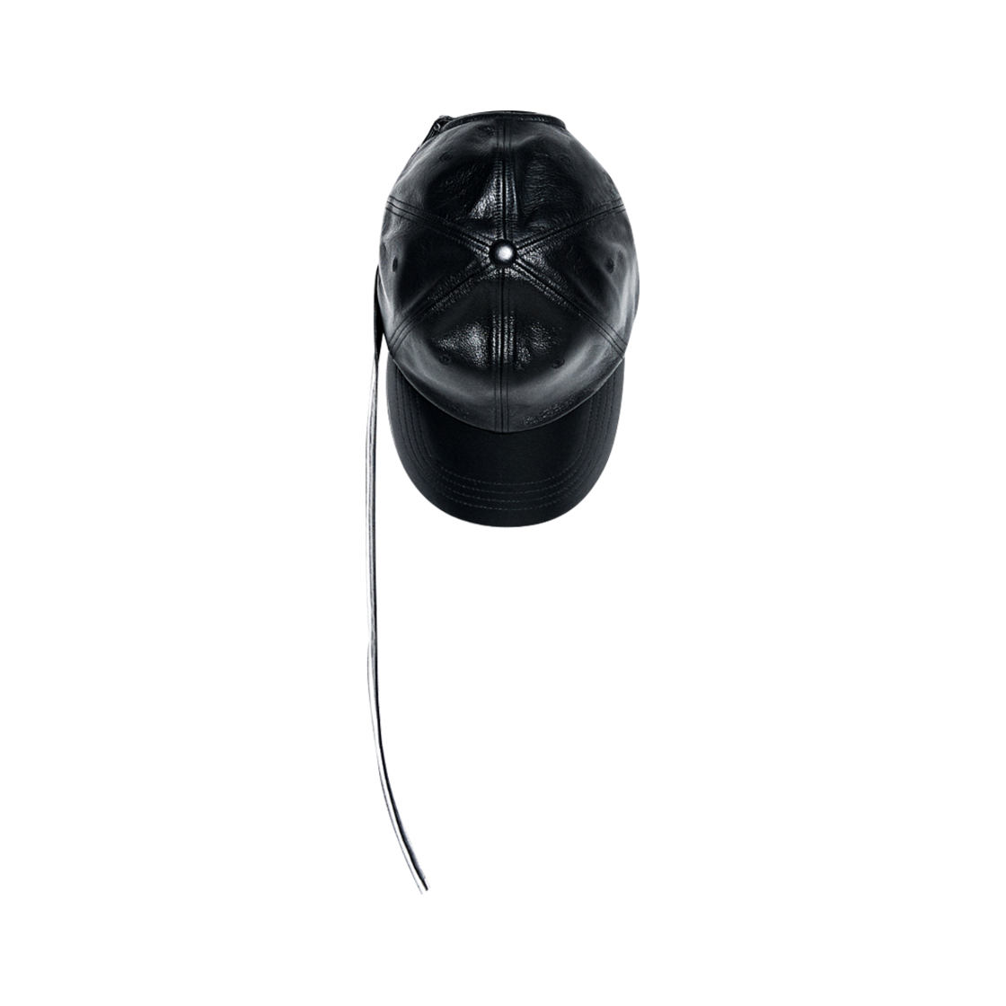 피스마이너스원 레더 캡 #1 블랙(Peaceminusone Leather Cap #1 Black)