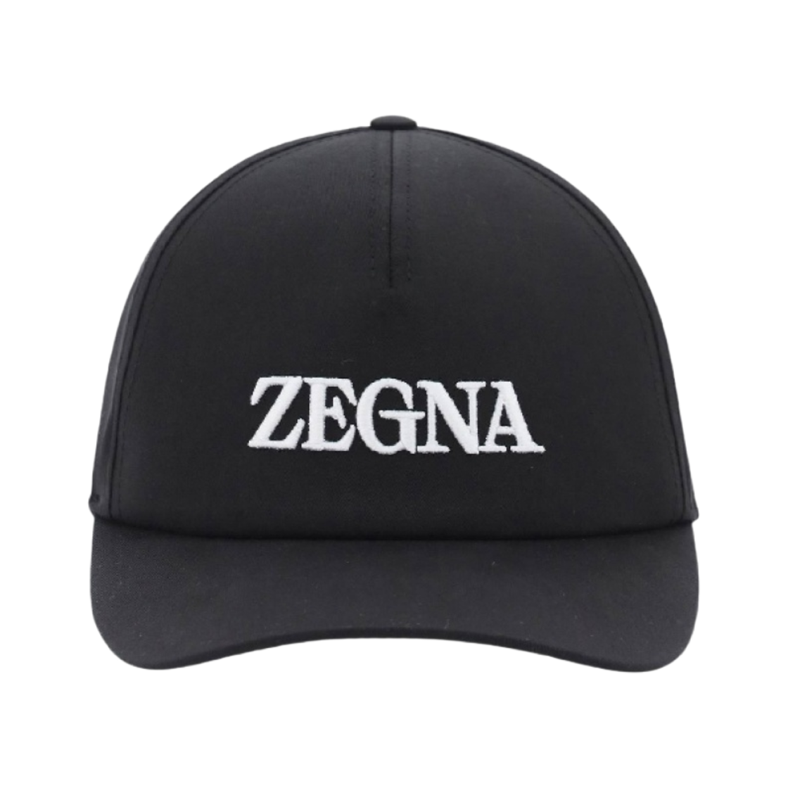 Z4I05H-B4F-BK2 Zegna Logo Baseball Cap Black