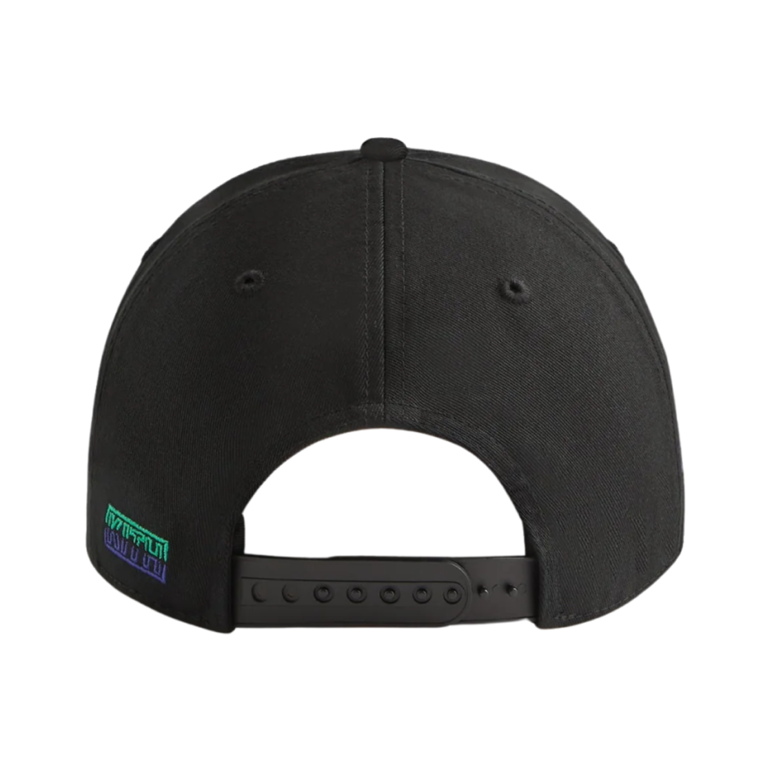 키스 x 배트맨 리들 트윌 로우 핀치 크라운 스냅백 블랙(Kith x Batman Riddle Twill Low Pinch Crown Snapback Black) - 3
