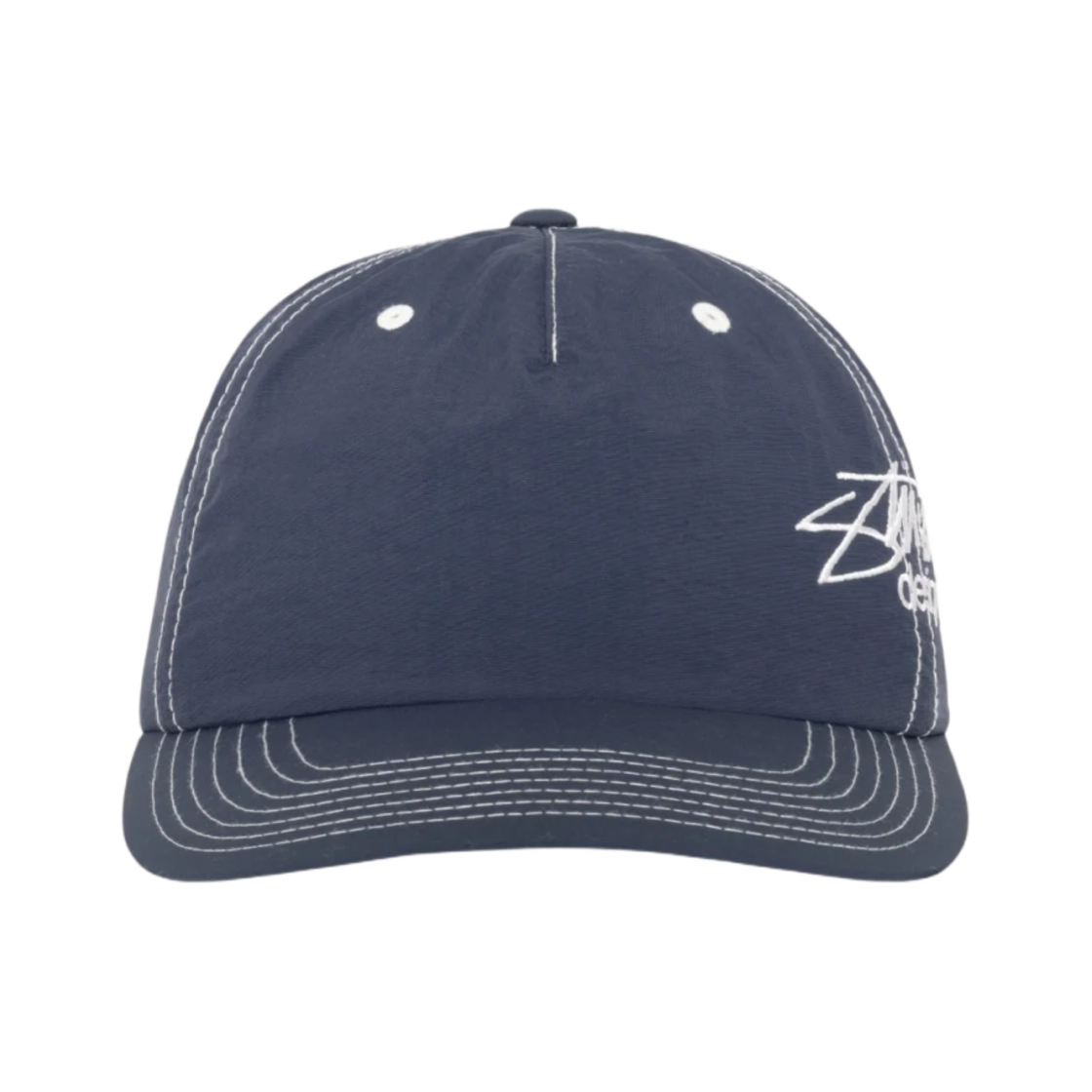 1311180 Stussy Mid-Depth Stussy Designs Snapback Navy