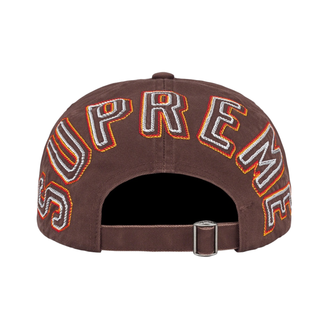 슈프림 백 아크 6-패널 캡 브라운 - 23FW(Supreme Back Arc 6-Panel Brown - 23FW) - 3