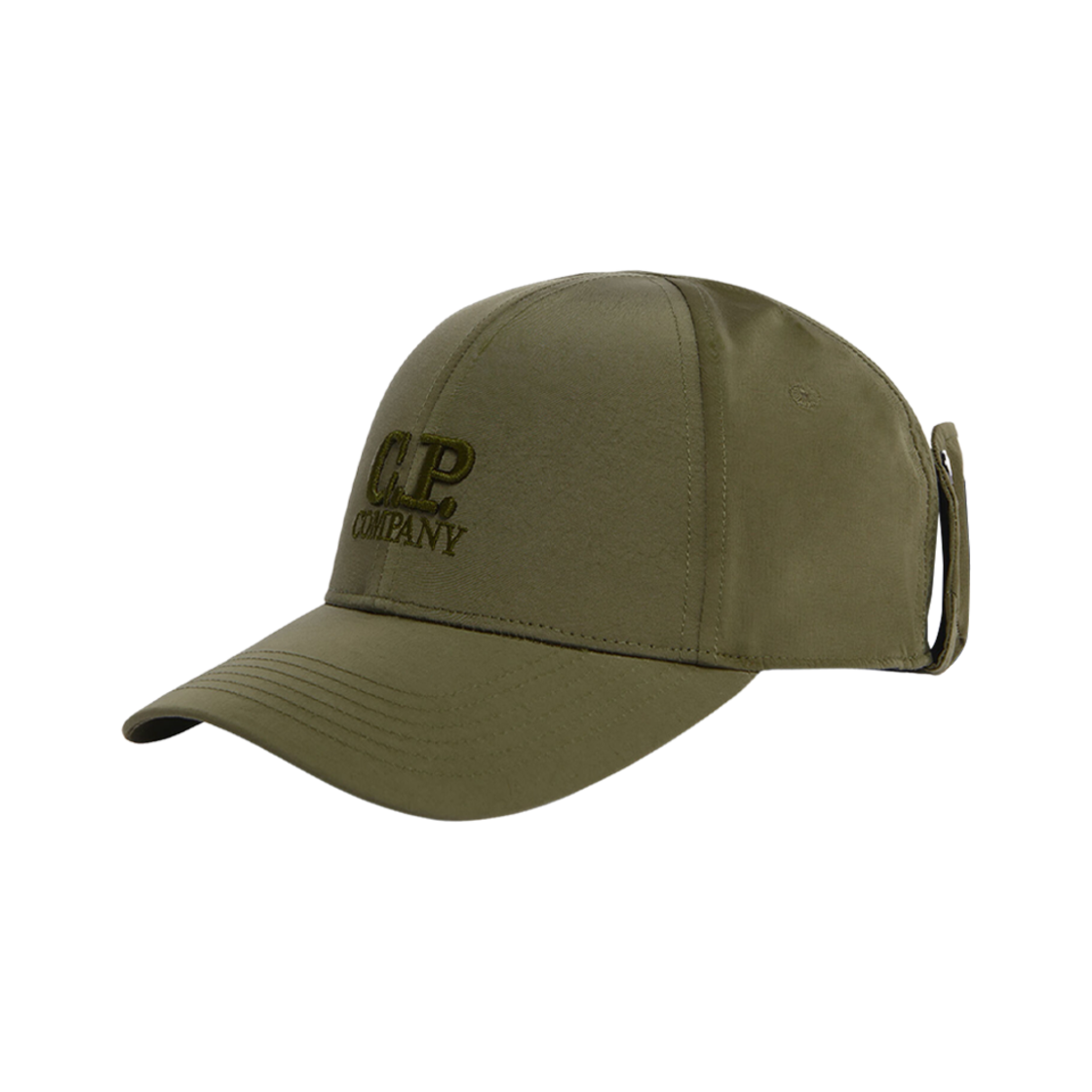 15CMAC146A005904A683 C.P. Company Chrome-R Goggle Cap Ivy Green - 23FW - 대표 이미지 #1