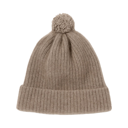 오라리 x 테클라 베이비 캐시미어 나이트 니트 캡 탑 블랙