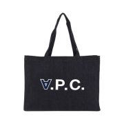 A.P.C. Daniela Shopping Bag Indigo