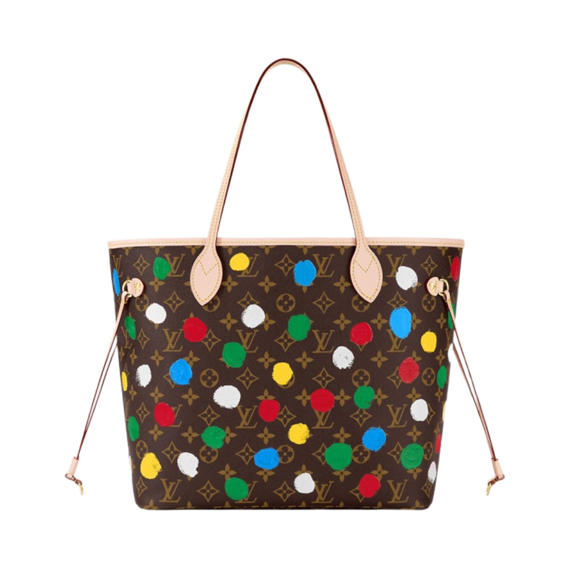 루이비통 x 야요이 쿠사마 네버풀 MM 닷 프린트 모노그램(Louis Vuitton x YK Neverfull MM Dots Print Monogram) - 1