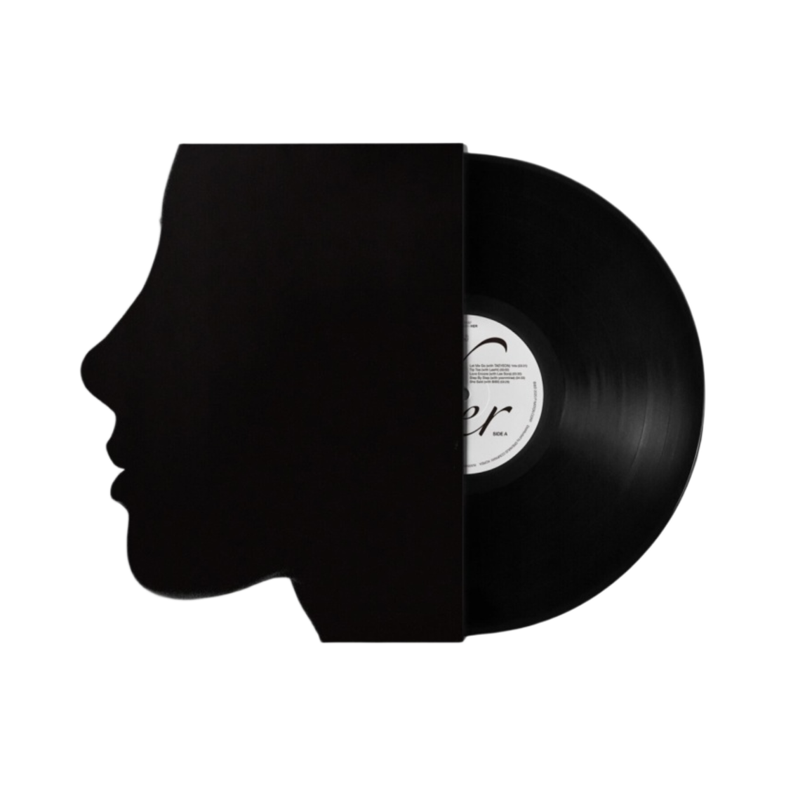 크러쉬 위드 허 LP 블랙 (메이드 인 체코) | LP & CD | KREAM