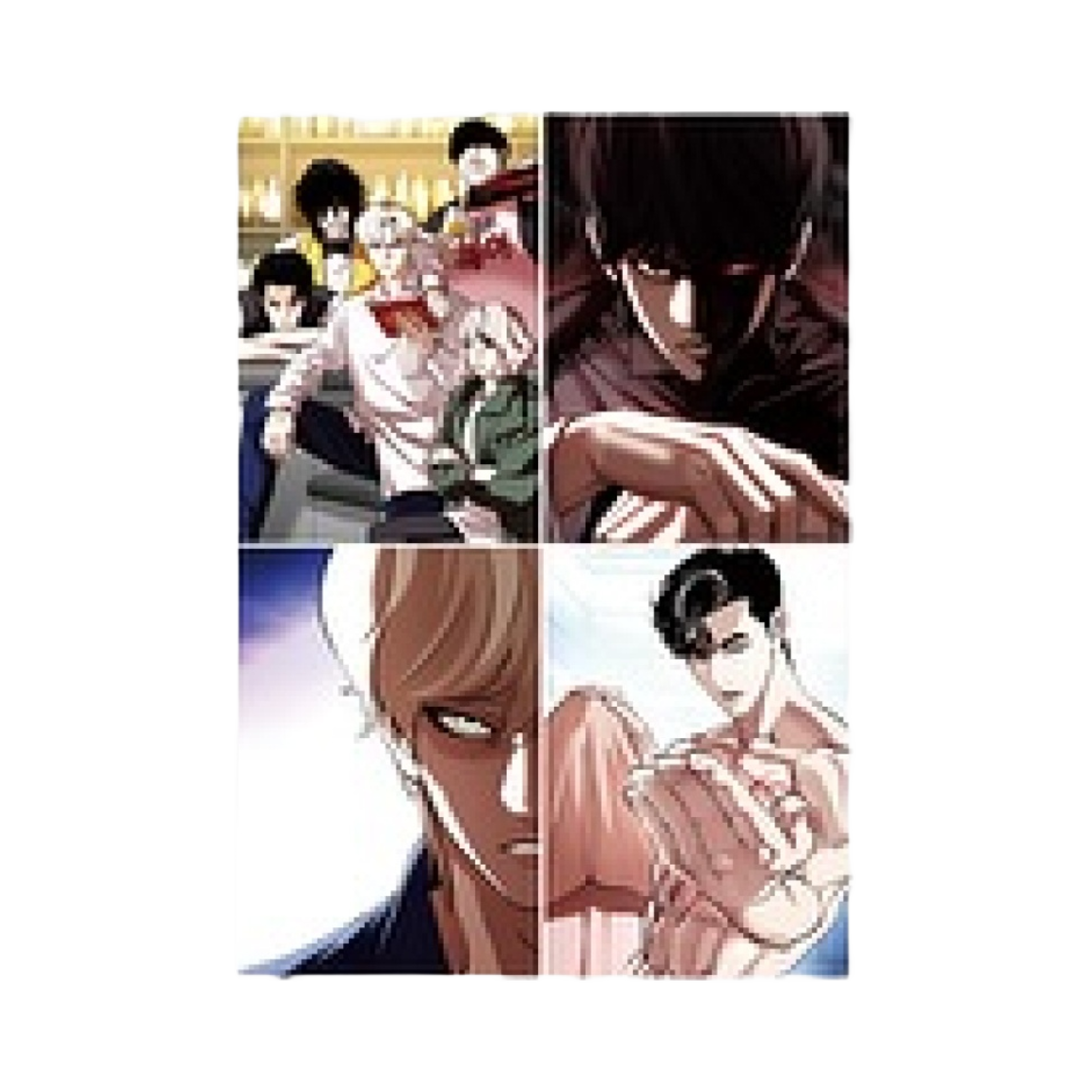 외모지상주의 A3 포스터 세트 7 (4개 세트)(Lookism A3 Poster Set 7 (Set of 4))