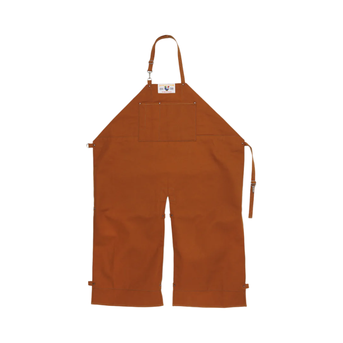 HM28PT010 Human Made Duck Apron Brown