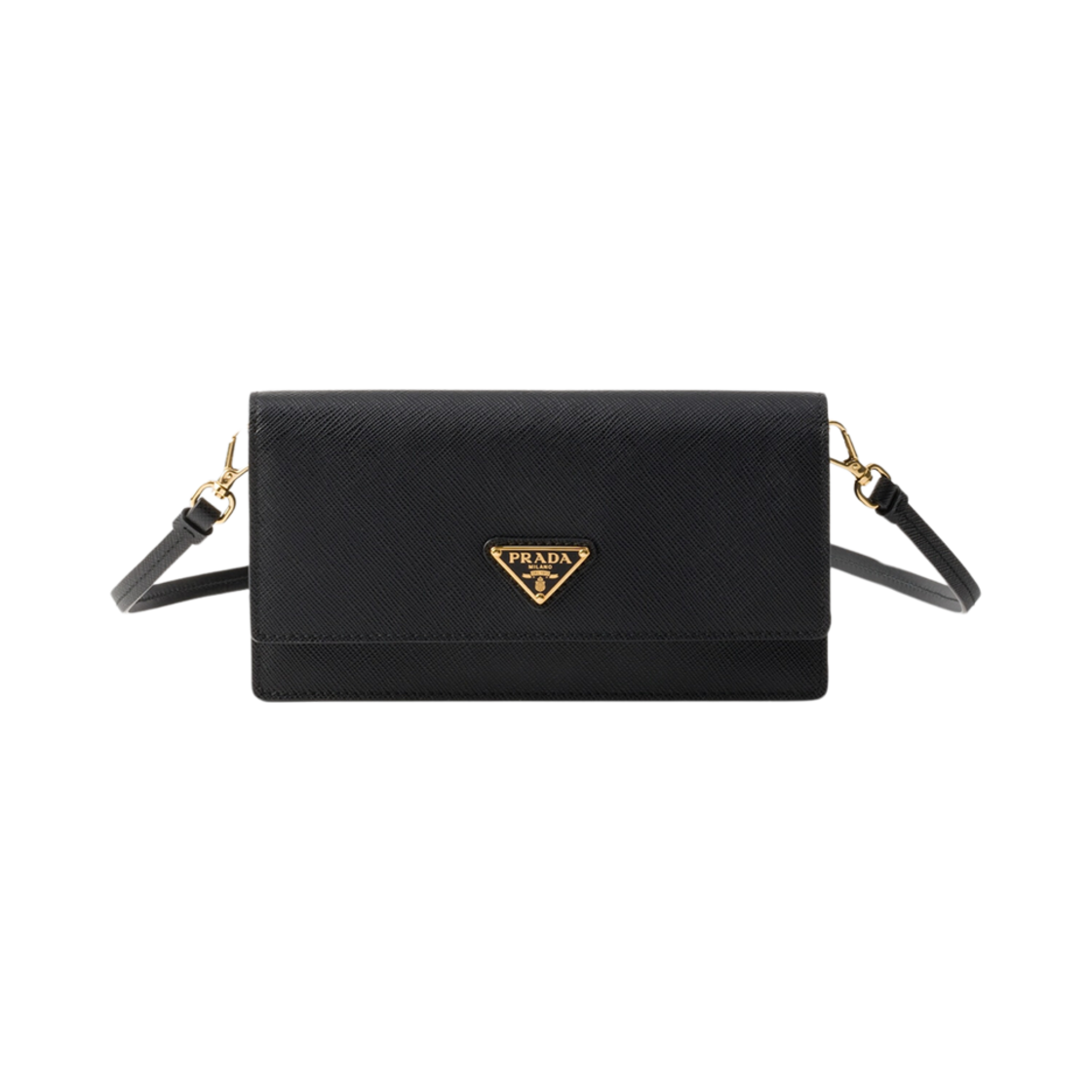 1NF059-2DB3-F0002 Prada Saffiano Leather Mini Bag Black