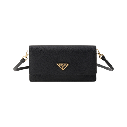 Prada Saffiano Leather Mini Bag Black