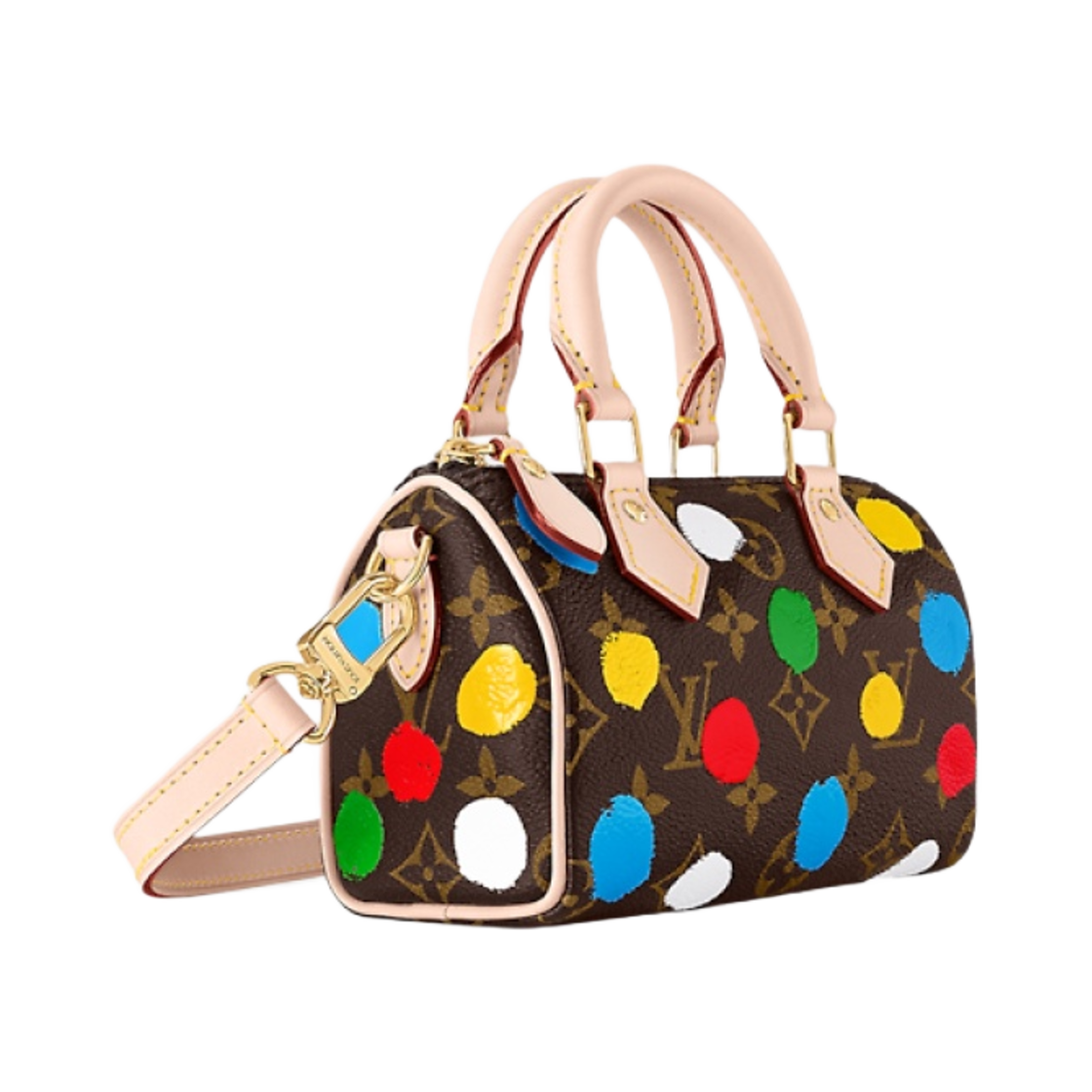 루이비통 x 야요이 쿠사마 나노 스피디 닷 프린트 모노그램(Louis Vuitton x YK Nano Speedy Dots Print Monogram) - 2