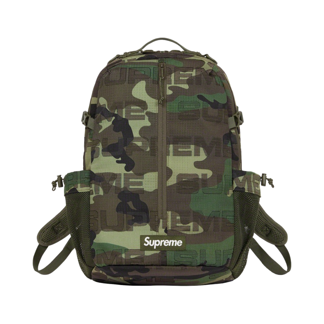 슈프림 백팩 우드랜드 카모 - 21FW