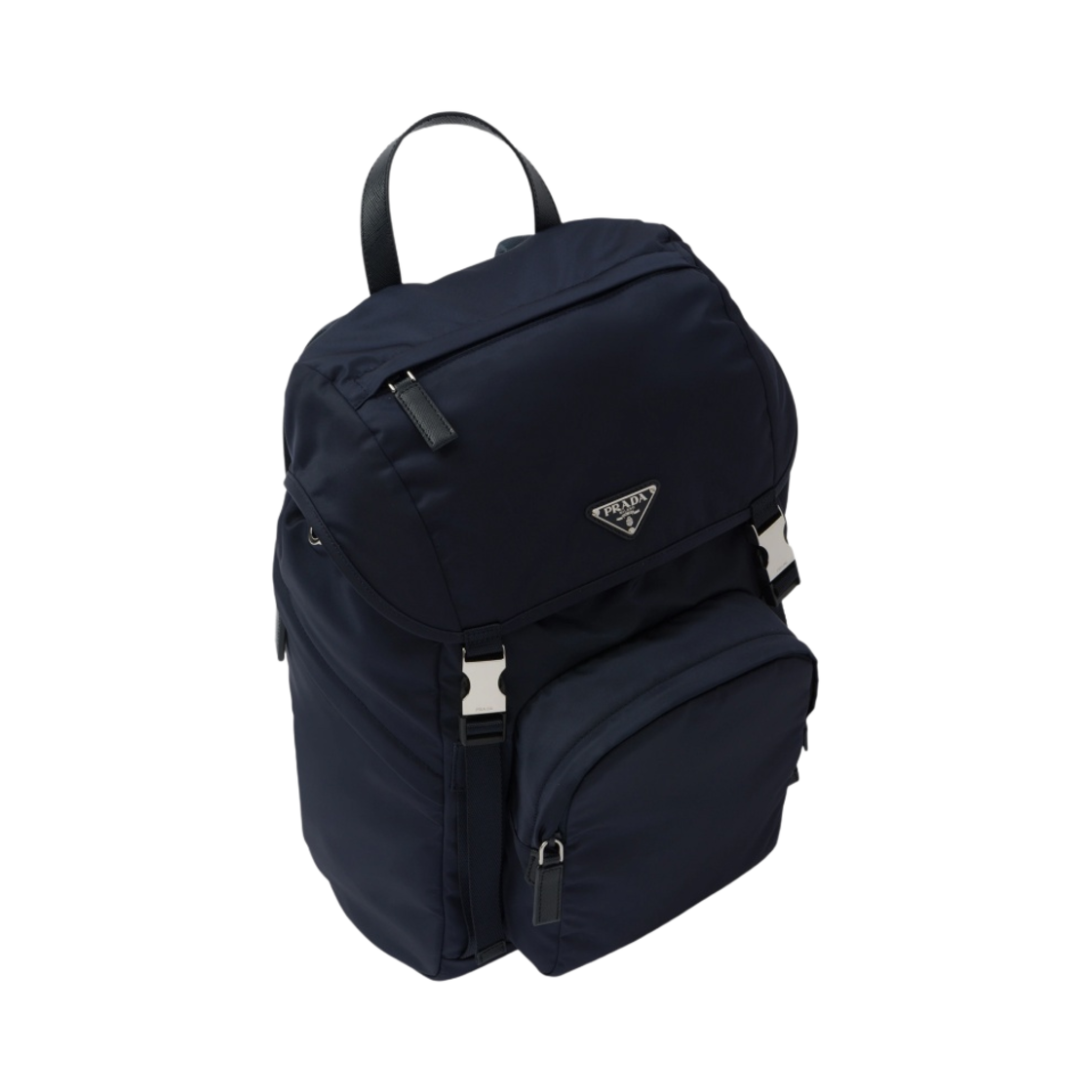 프라다 리나일론 사피아노 레더 백팩 네이비(Prada Re-Nylon Saffiano Leather Backpack Navy) - 2