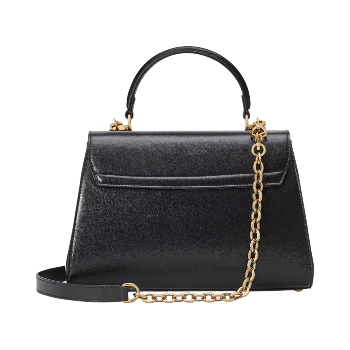 구찌 홀스빗 1955 미디움 핸들백 블랙(Gucci Horsebit 1955 Medium Handle Bag Black) - 3