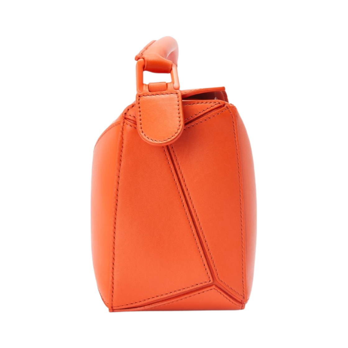 로에베 스몰 퍼즐백 사틴 카프스킨 오렌지(Loewe Small Puzzle Bag in Satin Calfskin Orange) - 3