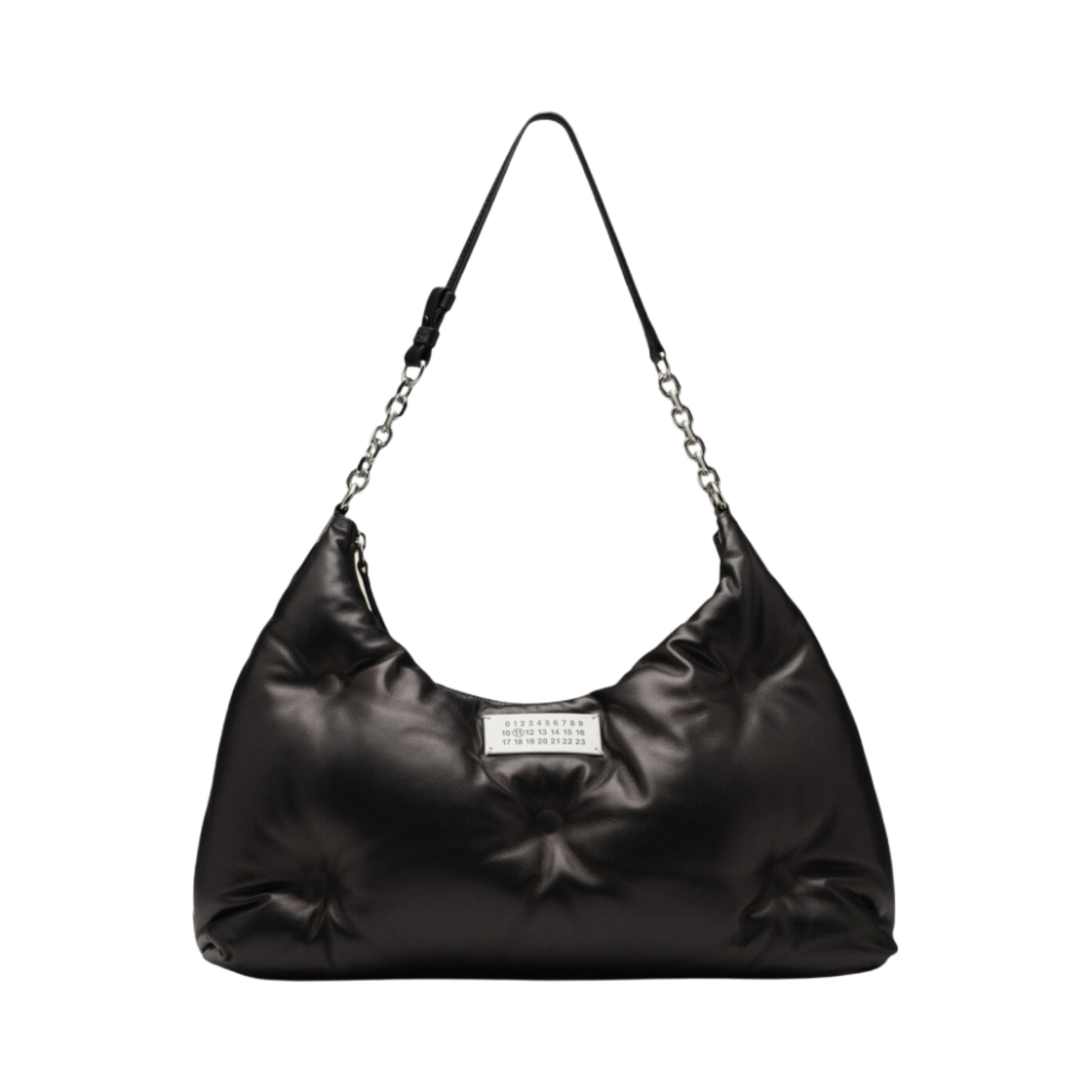 메종 마르지엘라 글램 슬램 호보 미디움 블랙(Maison Margiela Glam Slam Hobo Medium Black)