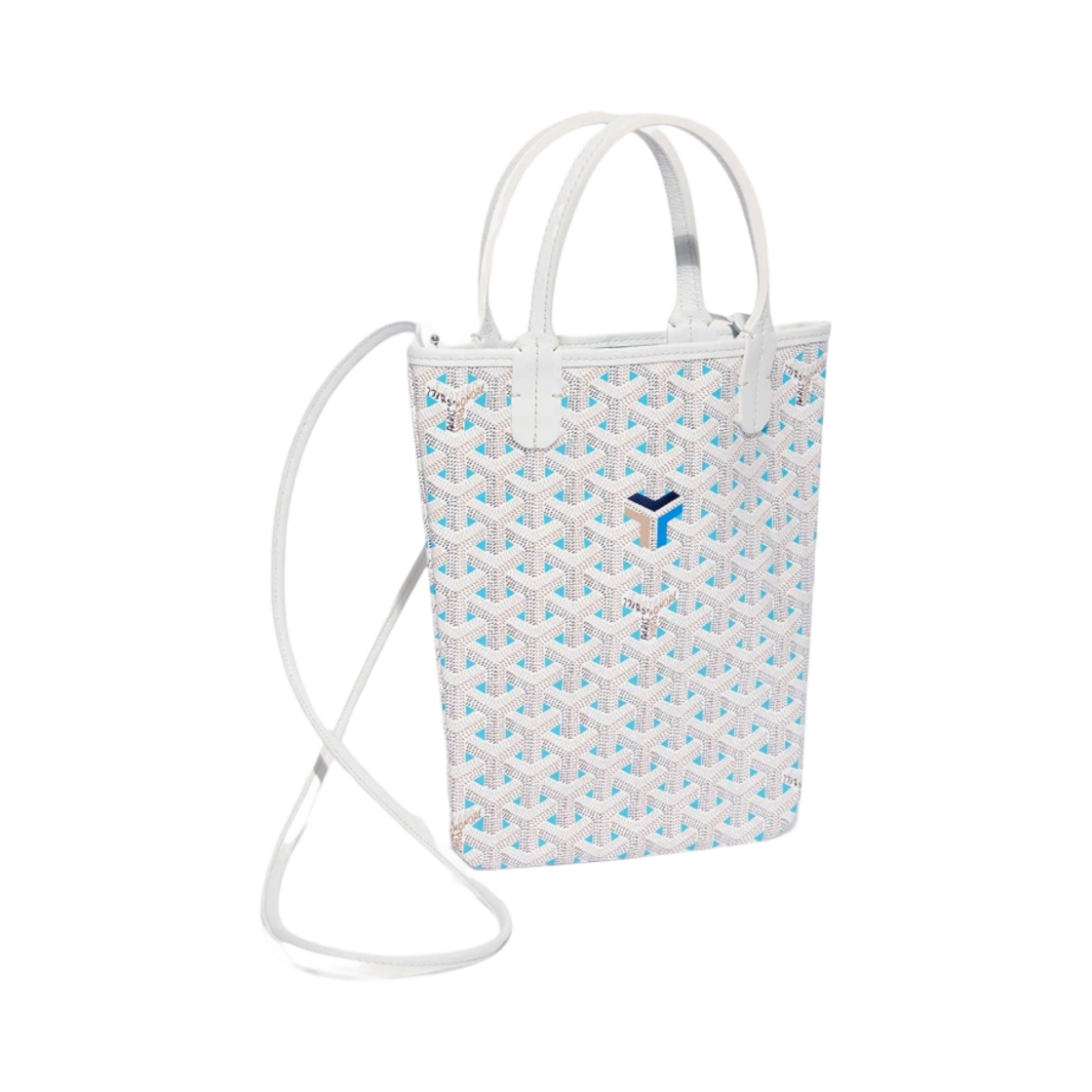 - Goyard Poitiers Claire-Voie Bag Turquoise Blue - 대표 이미지 #1