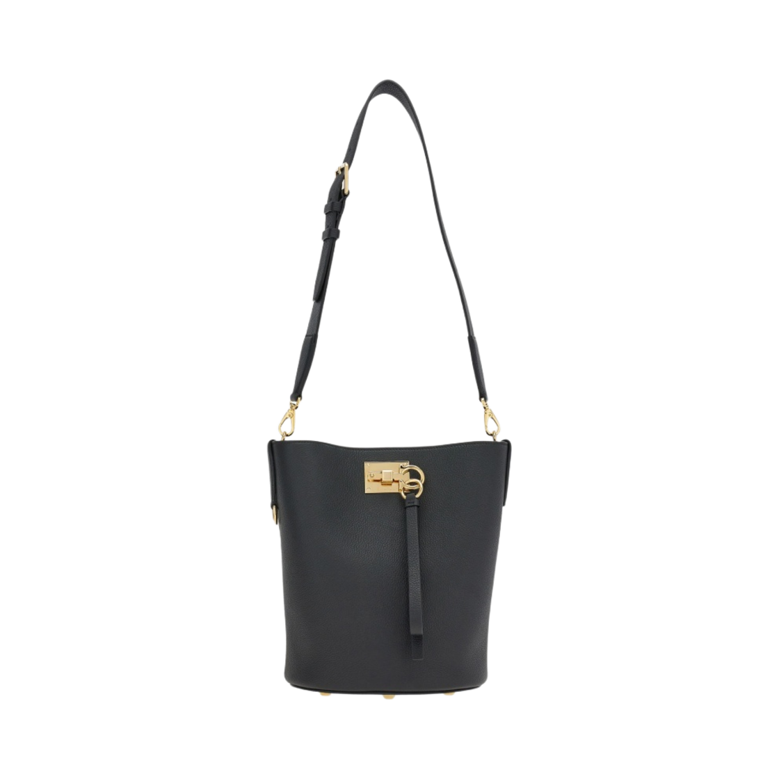 페라가모 스튜디오 버킷백 블랙(Ferragamo Studio Bucket Bag Black) - 1